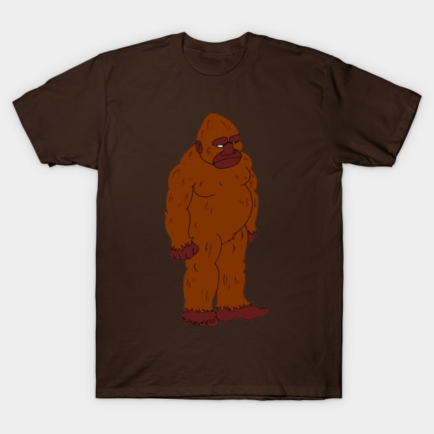 Mr. Squatch T-Shirt by FieryWolf